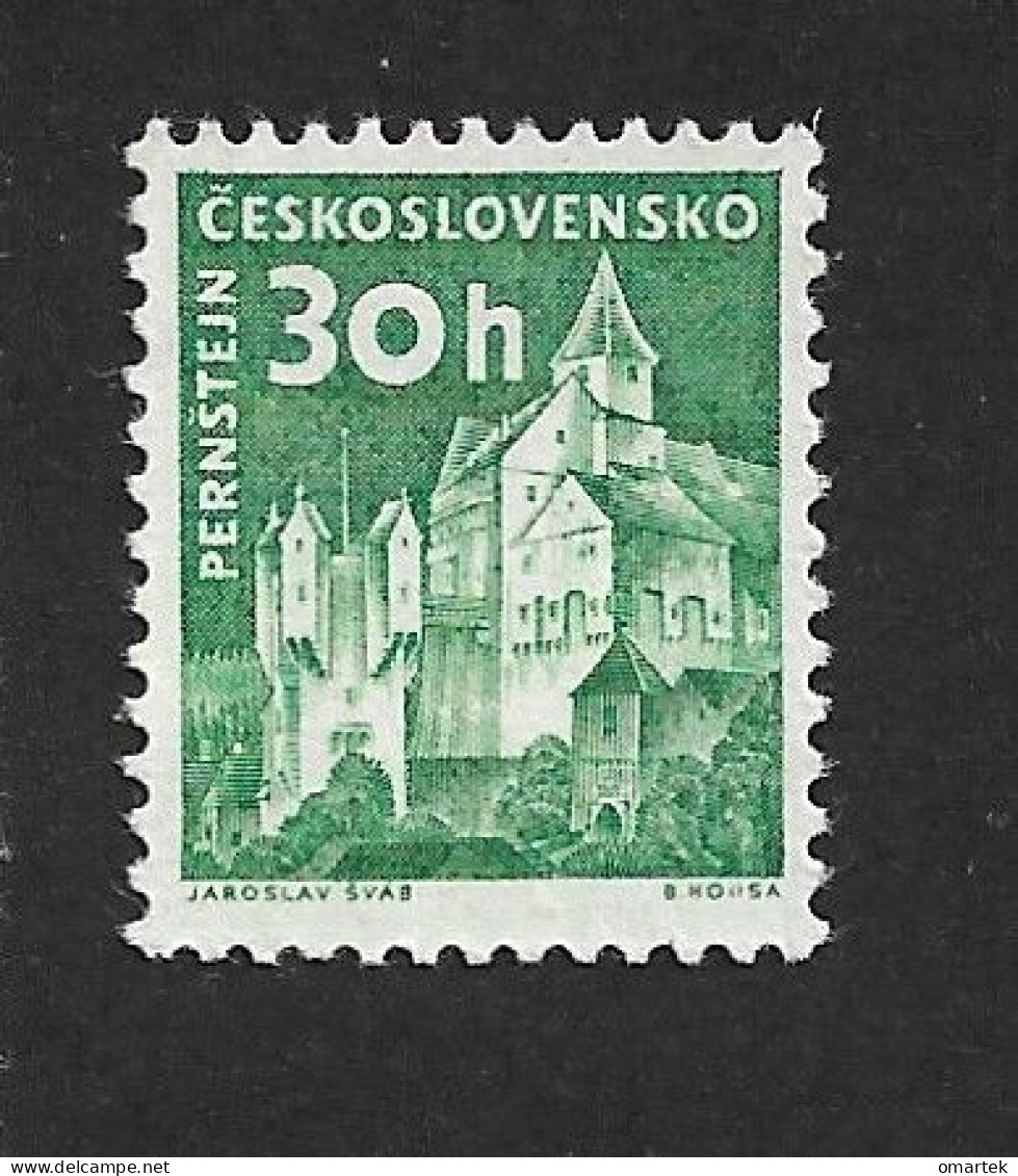 Czechoslovakia 1961 MNH ** Mi 1300 Sc 977A Burg Pernstejn, Castle. Tschechoslowakei - Unused Stamps