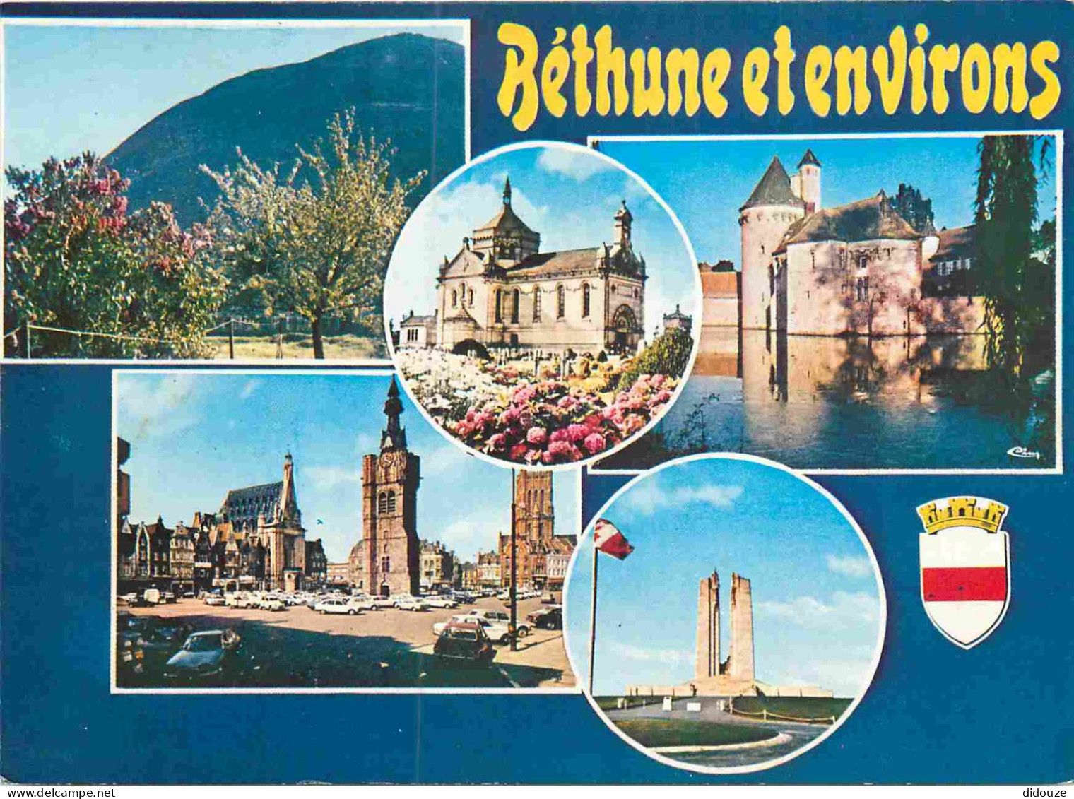 62 - Béthune - Multivues - Blasons - CPM - Voir Scans Recto-Verso - Bethune