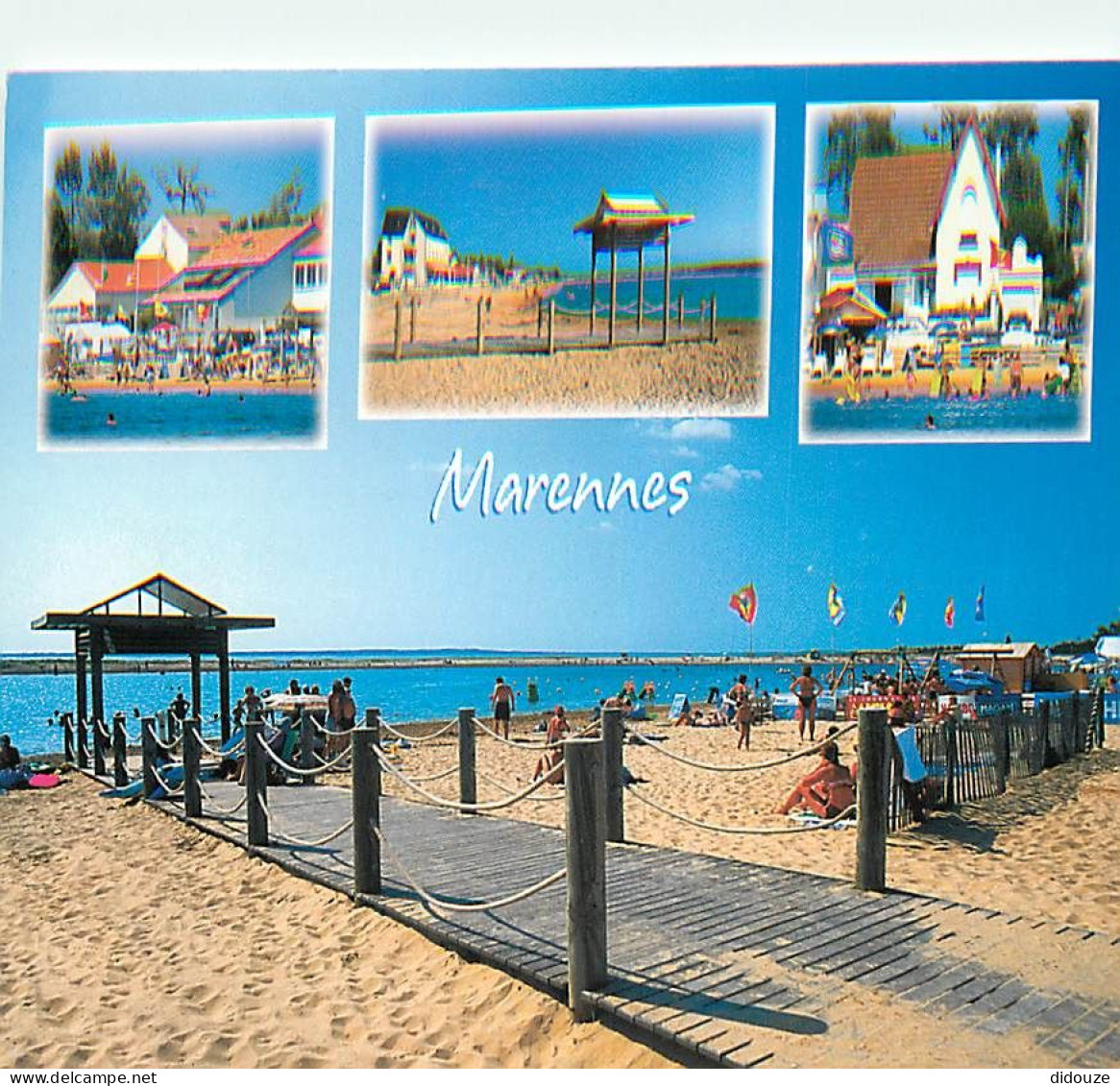 17 - Marennes - La Plage - Multivues - Scènes De Plage - CPM - Carte Neuve - Voir Scans Recto-Verso - Marennes