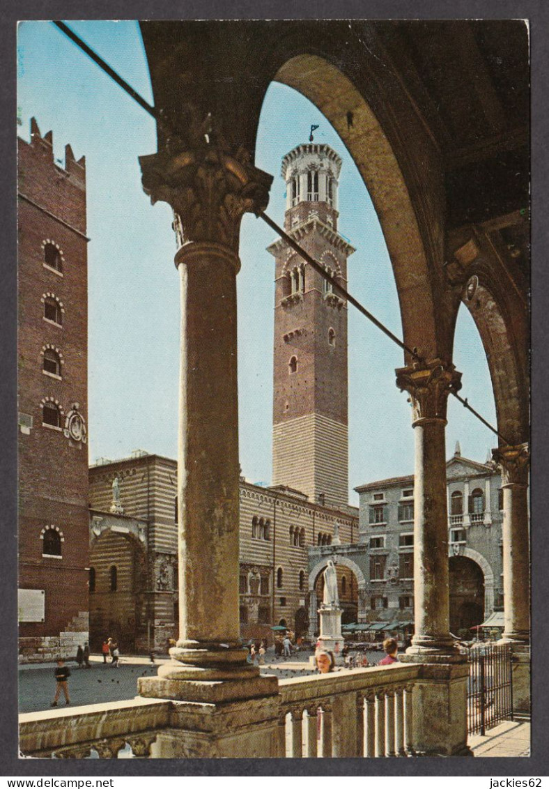087962/ VERONA, Torre Dei Lamberti, Piazza Dei Signori - Verona