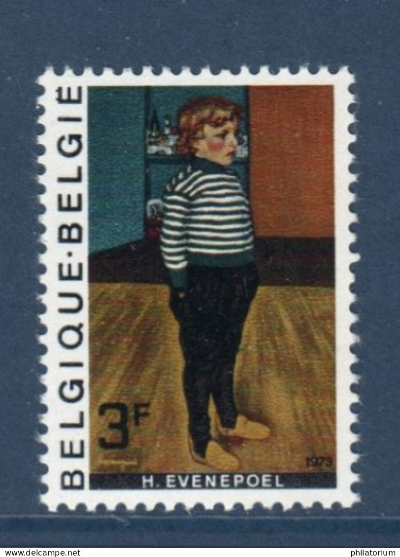 Belgique België, **, Yv 1679, Mi 1738, SG 2322, "Charles In A Striped Jersey" (1898) Par Henri Evenepoel, - Neufs