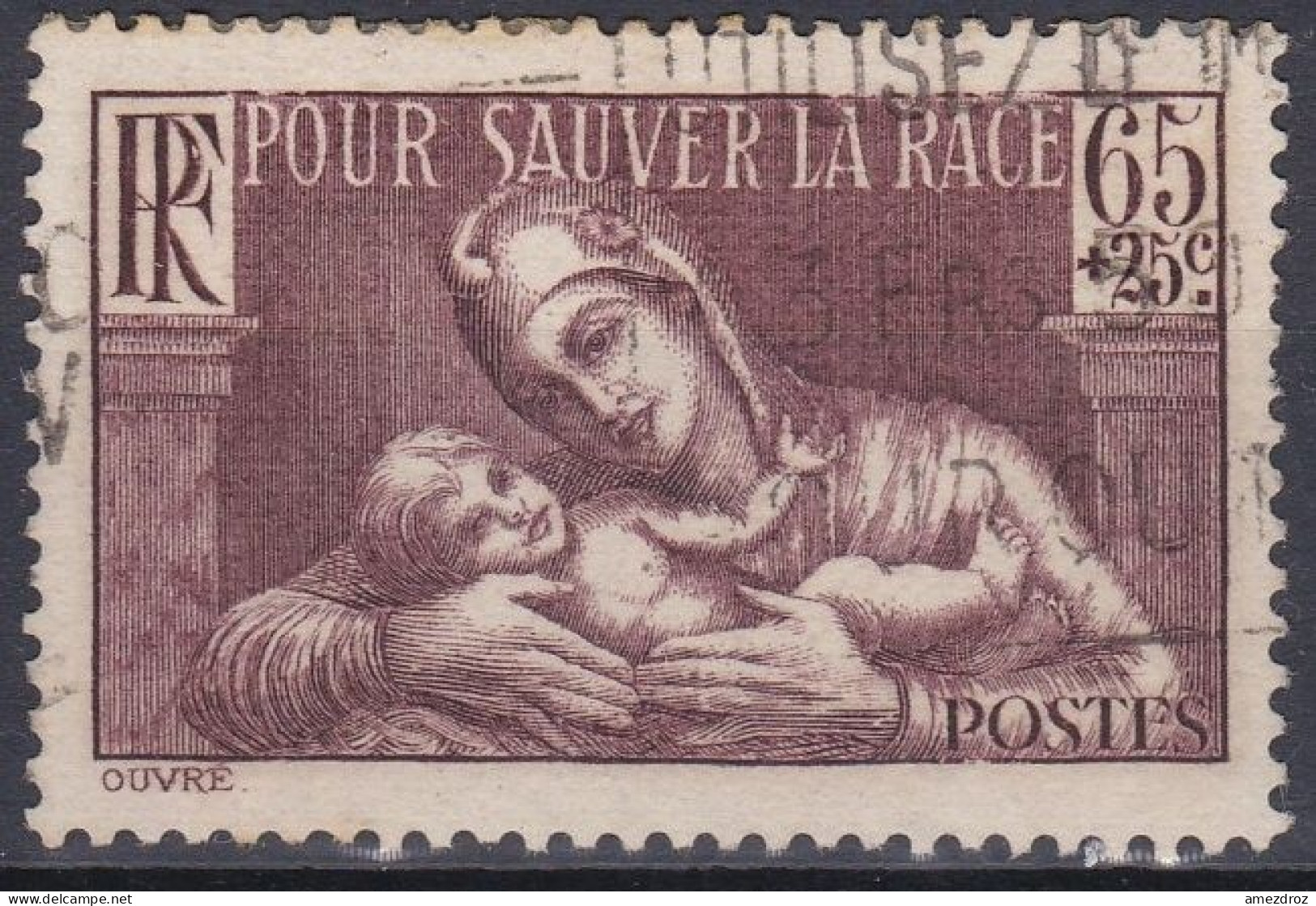 France 1937 N° 356 Au Profit De La Société De Prophylaxie  (G16) - Used Stamps