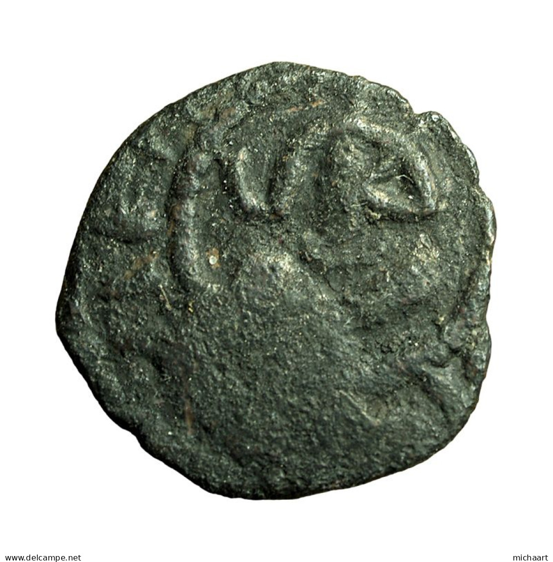 Cilician Armenia Medieval Coin Levon III 19mm King / Cross 04387 - Armenia