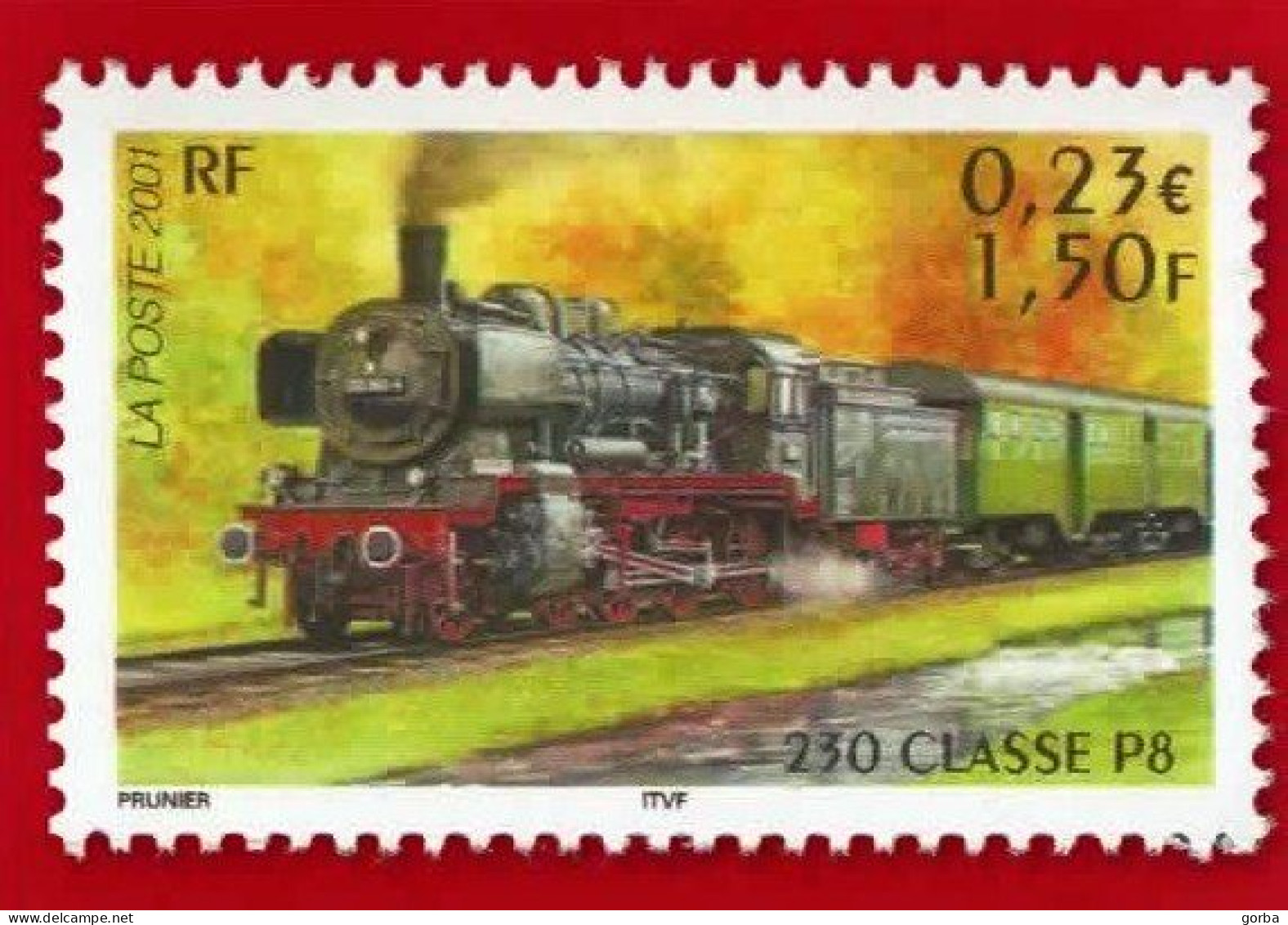 *FRANCE - Entier Postal - Carte Maximum Postale Légende Du Rail - Timbre "Classe P8 " 2001 - Sonstige & Ohne Zuordnung