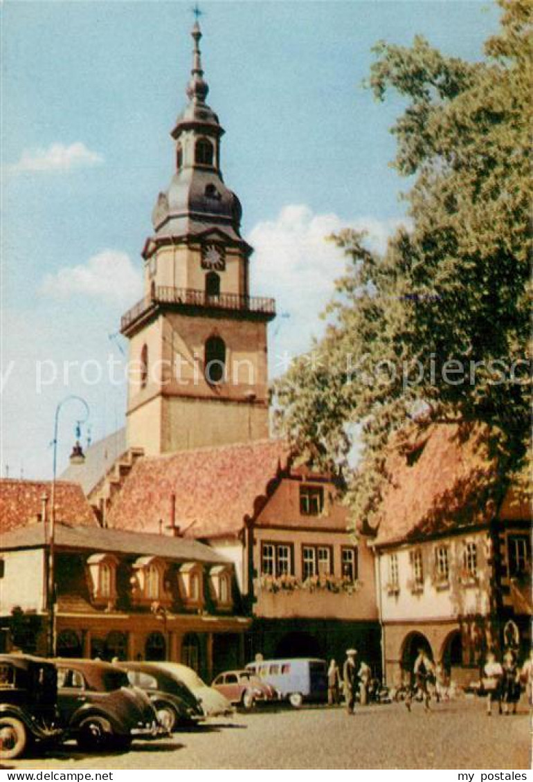 73255290 Erbach Odenwald Rathaus Und Kirche Erbach Odenwald - Erbach