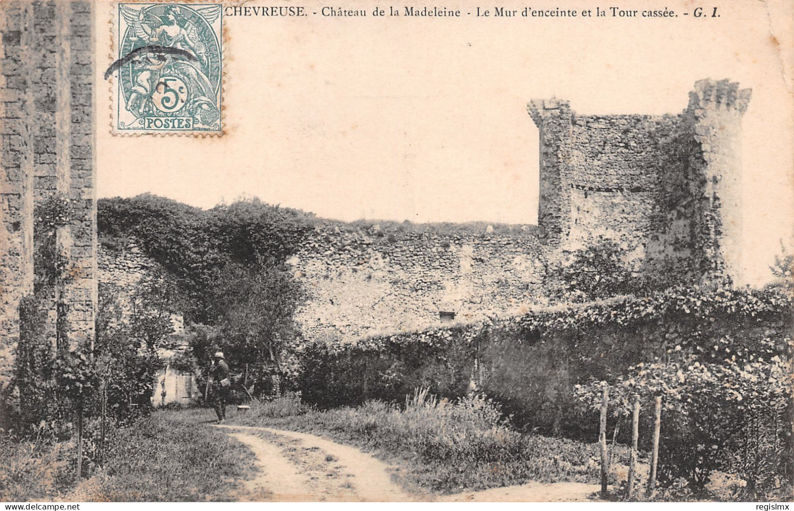 78-CHEVREUSE CHATEAU DE LA MADELEINE-N°T2506-A/0201 - Chevreuse