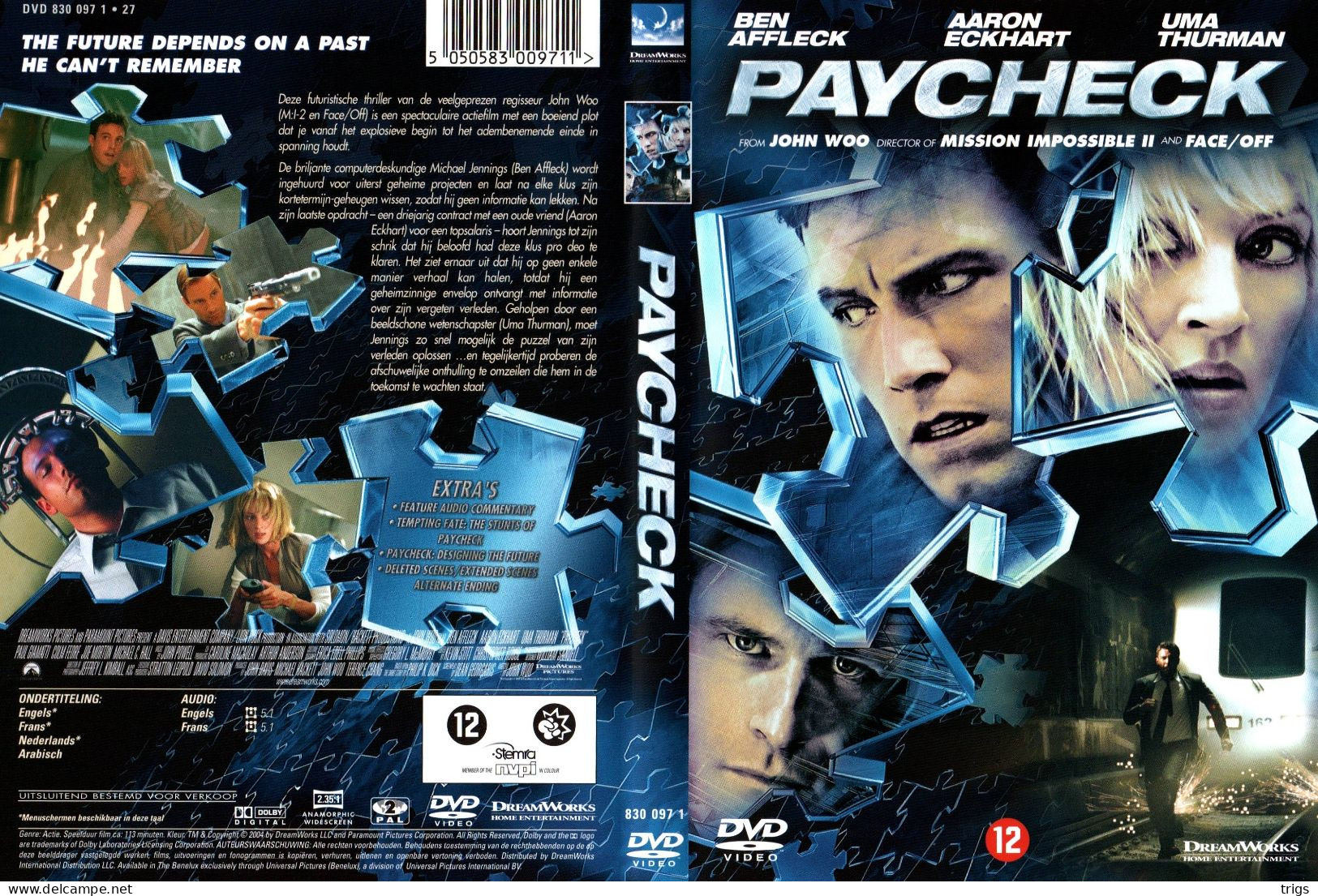 DVD - Paycheck - Crime