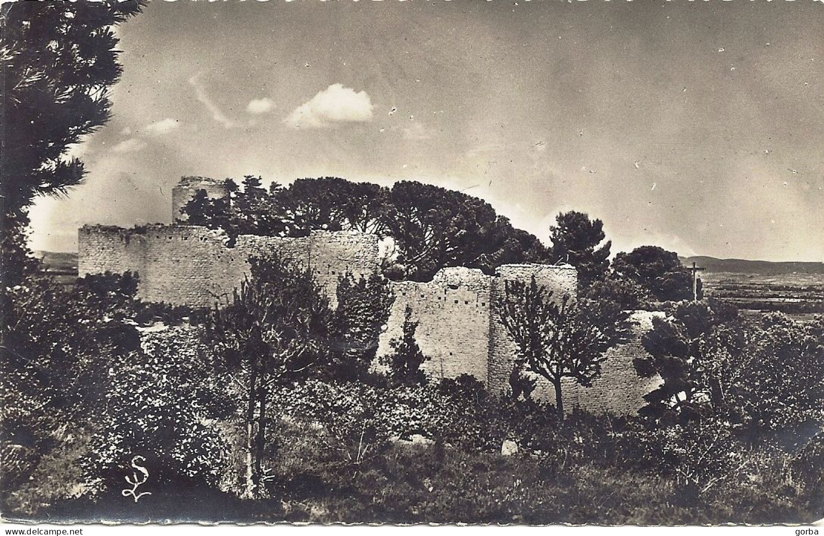 *CPA  - 34 - CLERMONT L'HERAULT - Les Ruines Du Château Féodal - Clermont L'Hérault