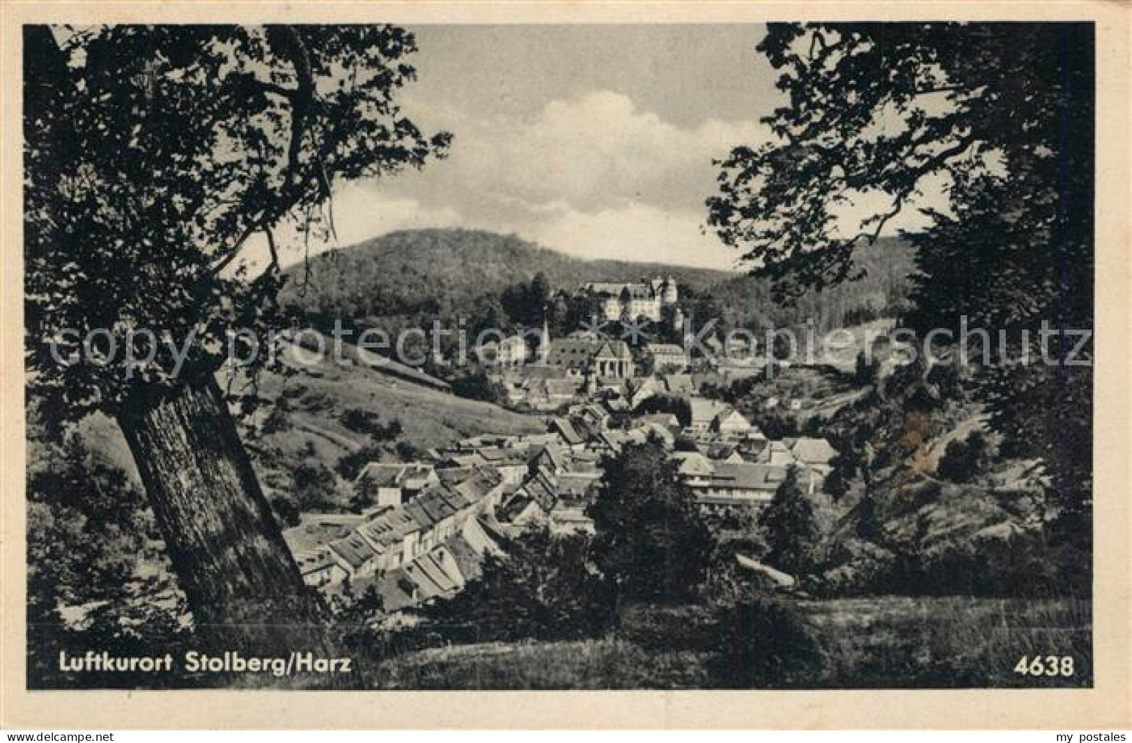 73254592 Stolberg Harz Panorama Luftkurort Mit Schloss Stolberg Harz - Stolberg (Harz)