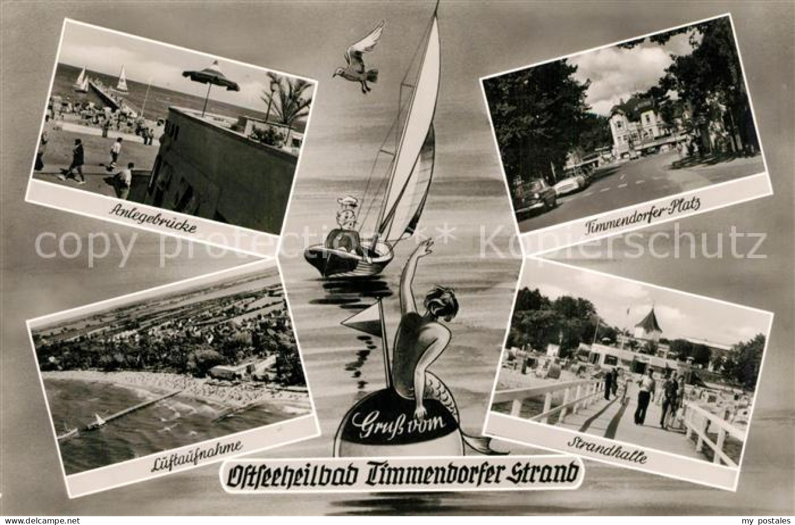 73254586 Timmendorfer Strand Anlegebruecke Timmendorfer Platz Strandhalle Seebru - Timmendorfer Strand