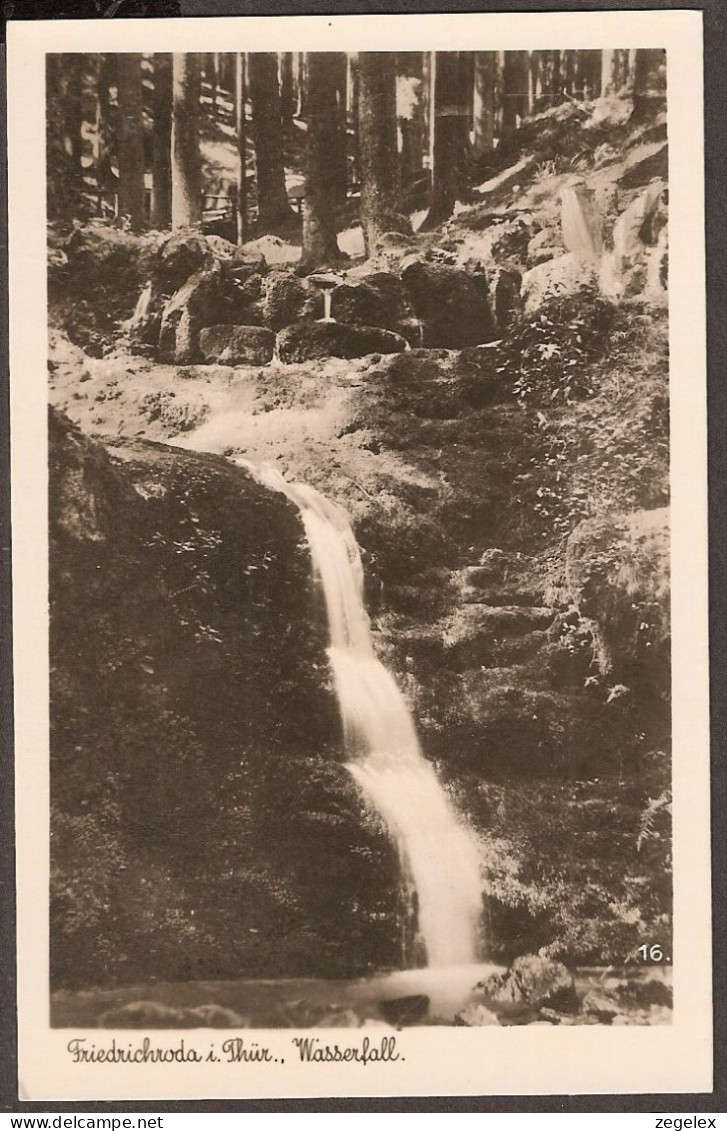 Friedrichroda I. Thür - Wasserfall - Friedrichroda