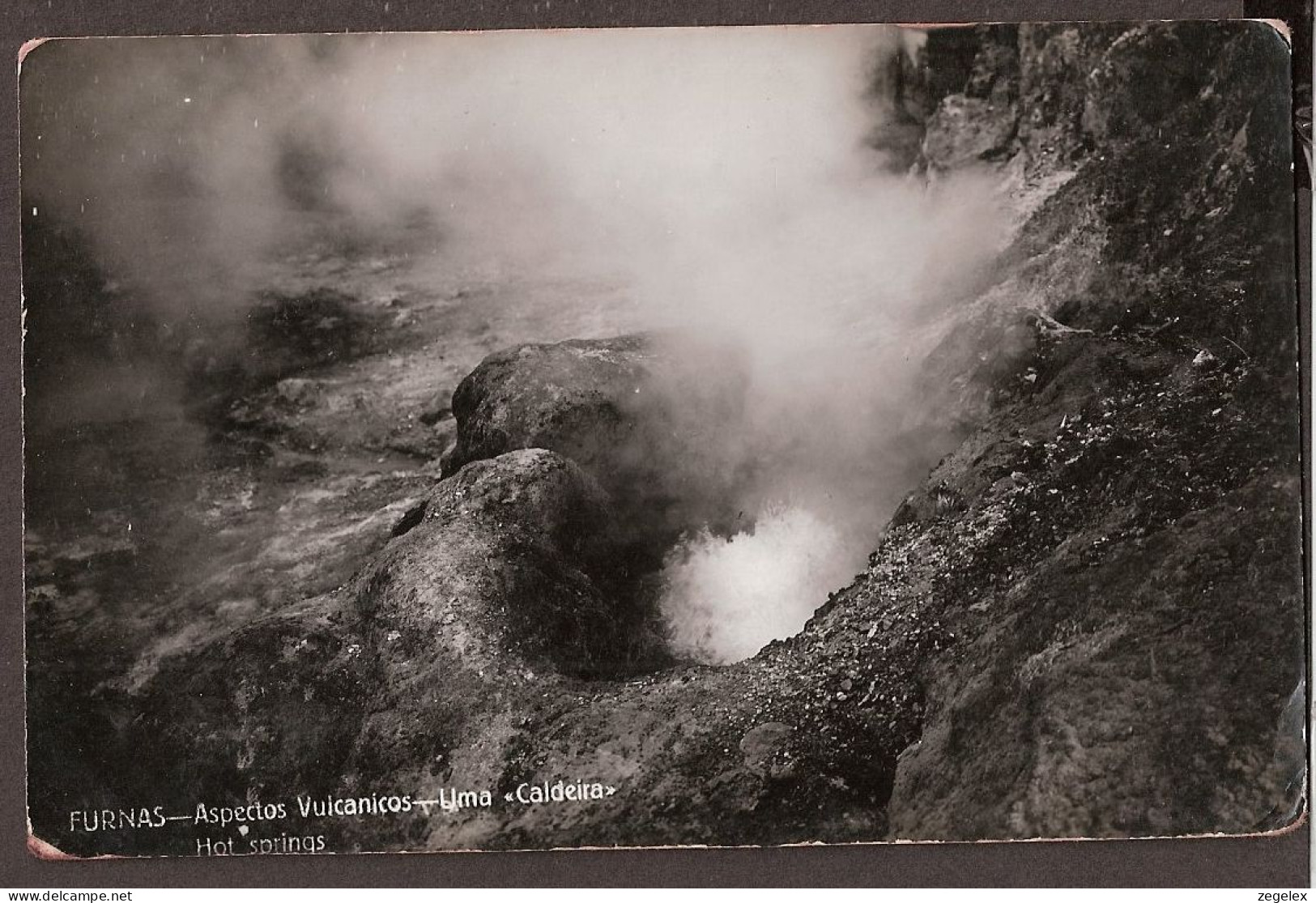 Furnas - Aspectos Vulcanicos - Uma "Caldeira"- Hot Springs - Vulcano - Açores