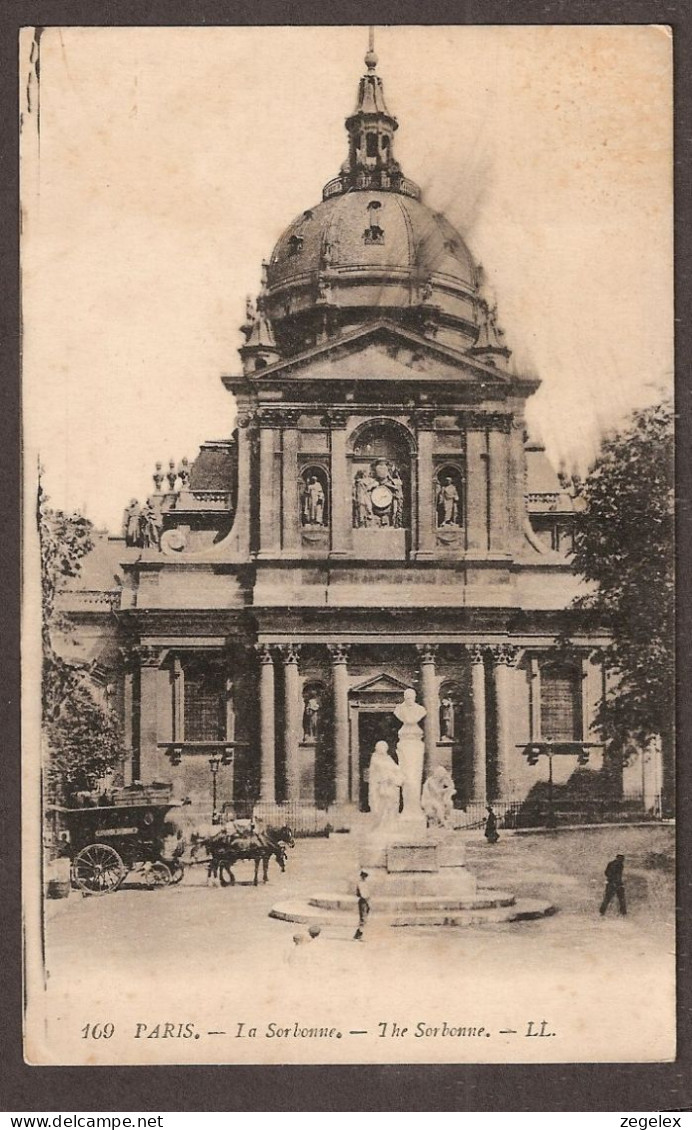 Paris - La Sorbonne - 1919 - Education, Schools And Universities