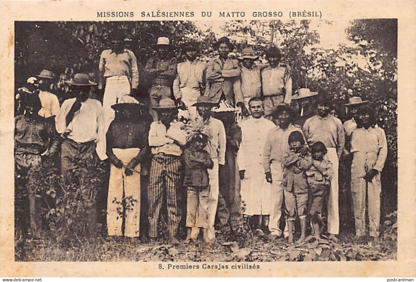 BRASIL Brazil - Missões Salesianas Do Matto-Grosso - Os Primeiros índios Carajá Civilizados - Ed. Obras De Dom Bosco 8 - Otros & Sin Clasificación