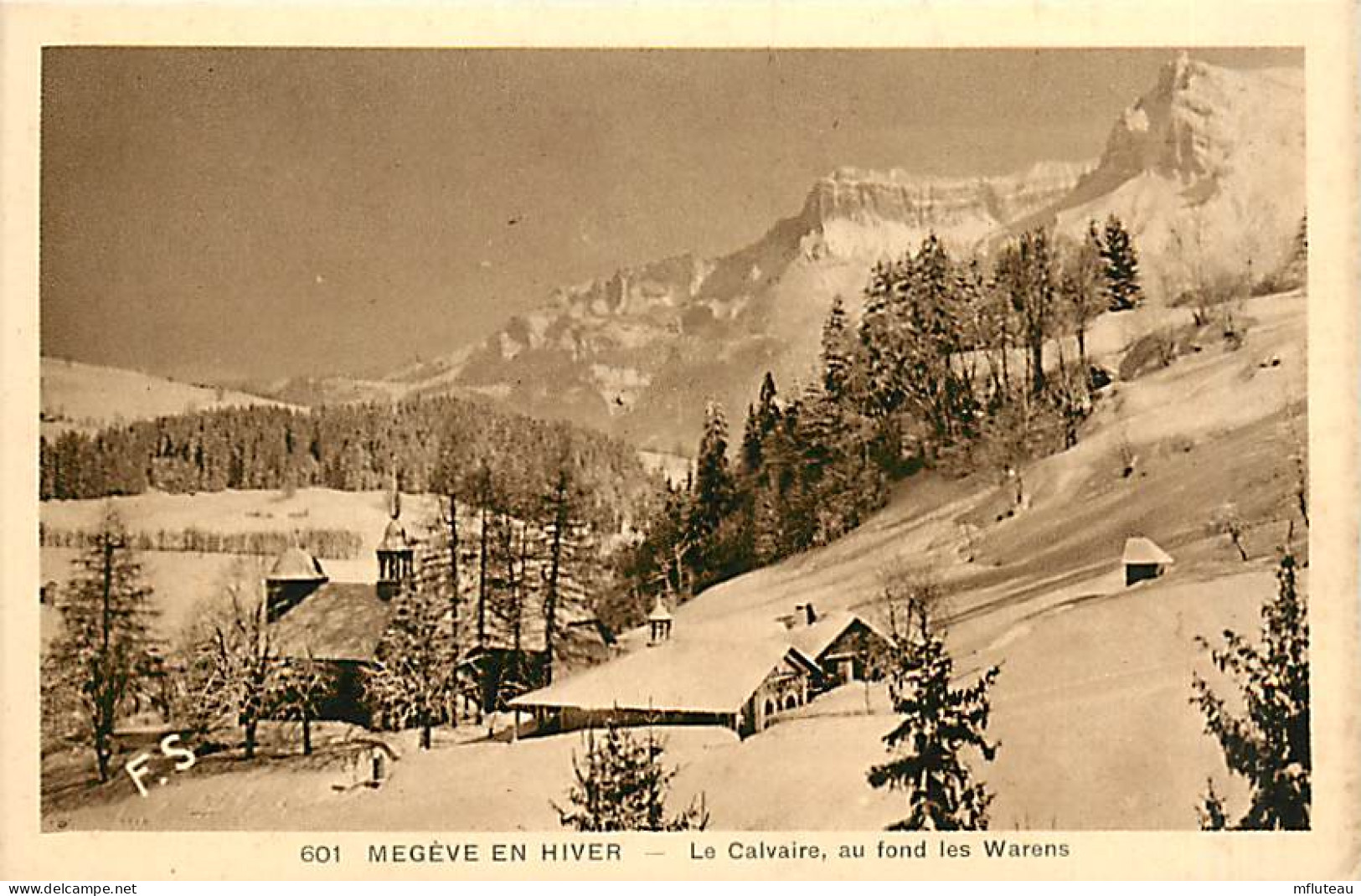 74* MEGEVE Le Calvaire      MA108,0622 - Megève