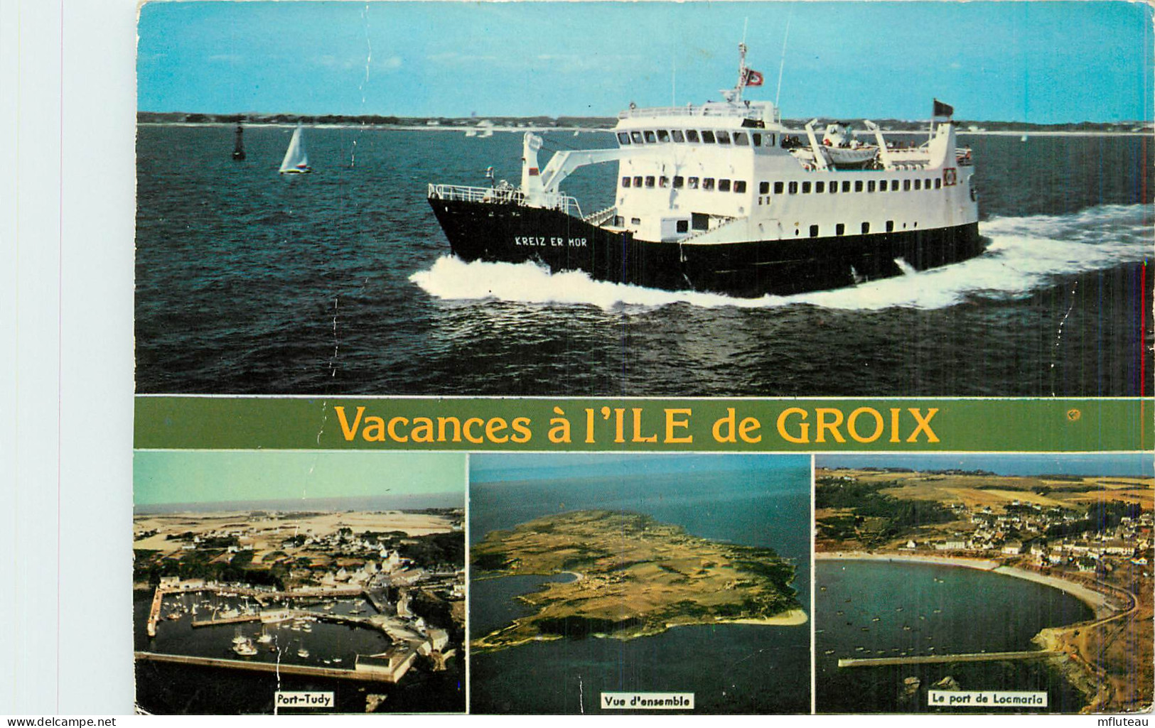 56* ILE DE GROIX   Multi Vues  (CPM 10x15cm)     RL18,0146 - Groix