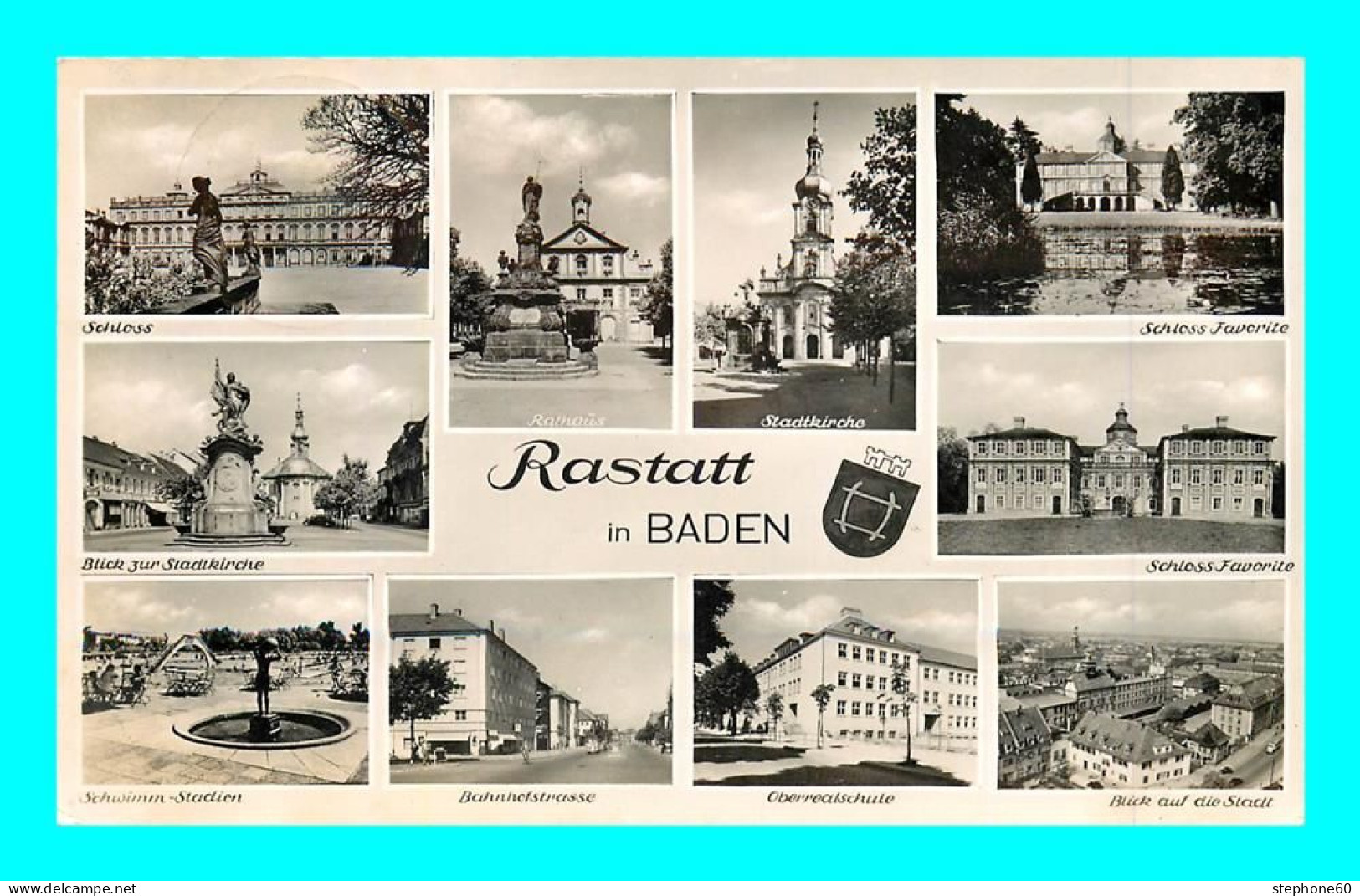 A909 / 091 RASTATT In BADEN Multivues - Rastatt