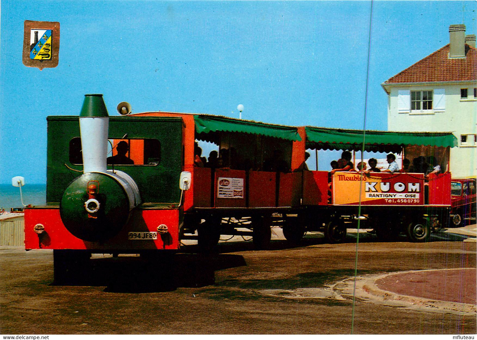 80* FORT MAHON PLAGE  Le Petit Train  (CPM 10x15cm)     RL18,1610 - Fort Mahon