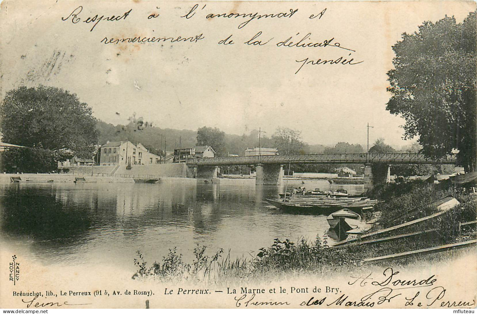 94* LE PERREUX  La Marne – Pont De Bry   RL29,0395 - Le Perreux Sur Marne