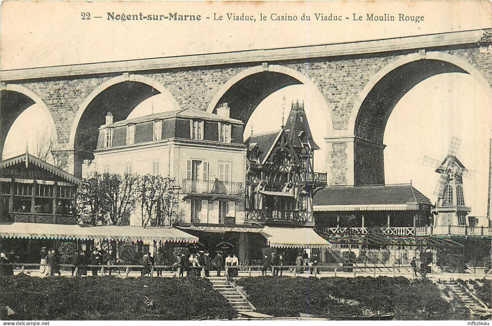 94* NOGENT S/MARNE      Viaduc – Casino – Moulin Rouge   RL29,0211 - Nogent Sur Marne