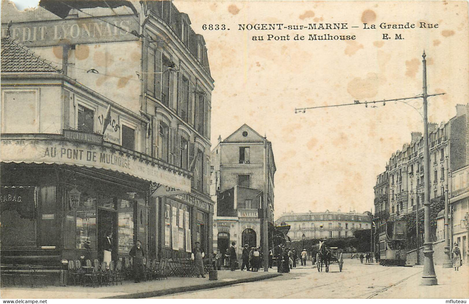 94* NOGENT S/MARNE  Grande Rue        RL29,0139 - Nogent Sur Marne