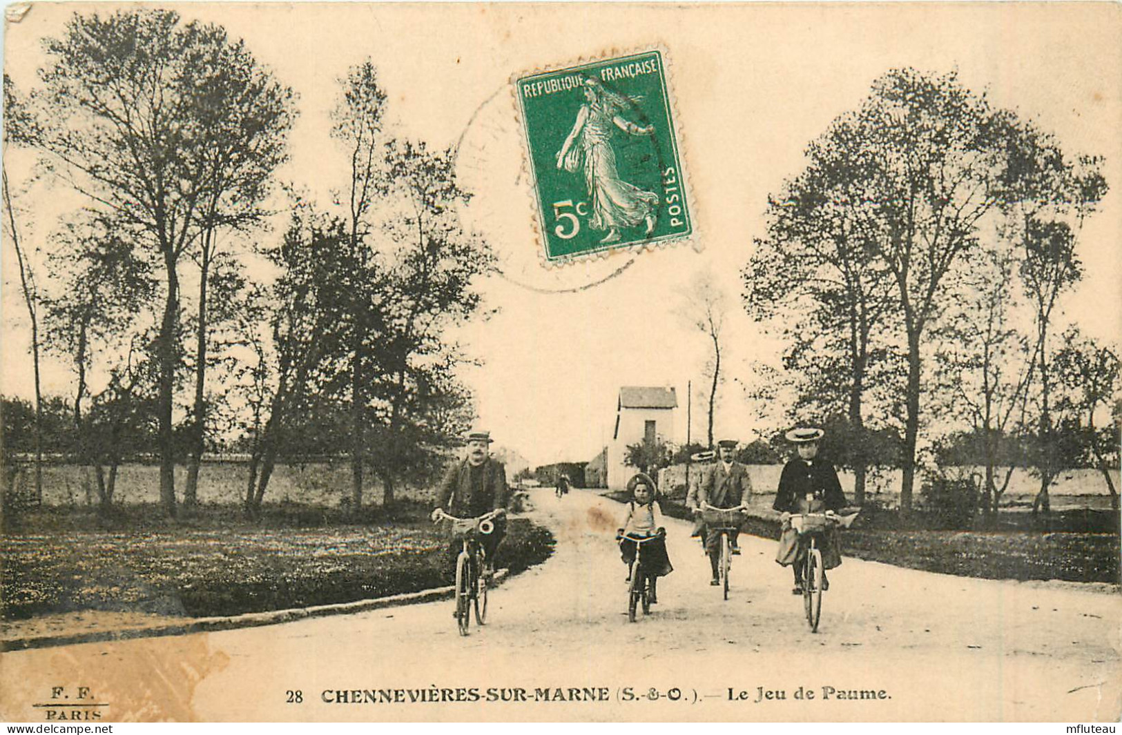 94* CHENNEVIERES S/MARNE  Le Jeu D Paume   RL29,0982 - Chennevieres Sur Marne