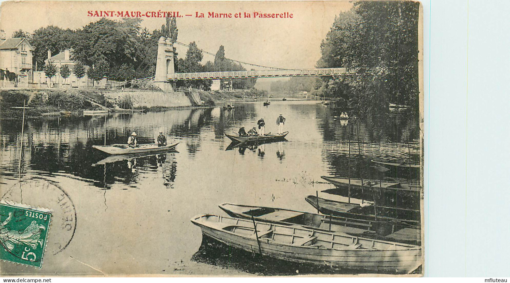 94* ST MAUR  CRETEIL  La Marne Et La Passerelle     RL29,0674 - Saint Maur Des Fosses