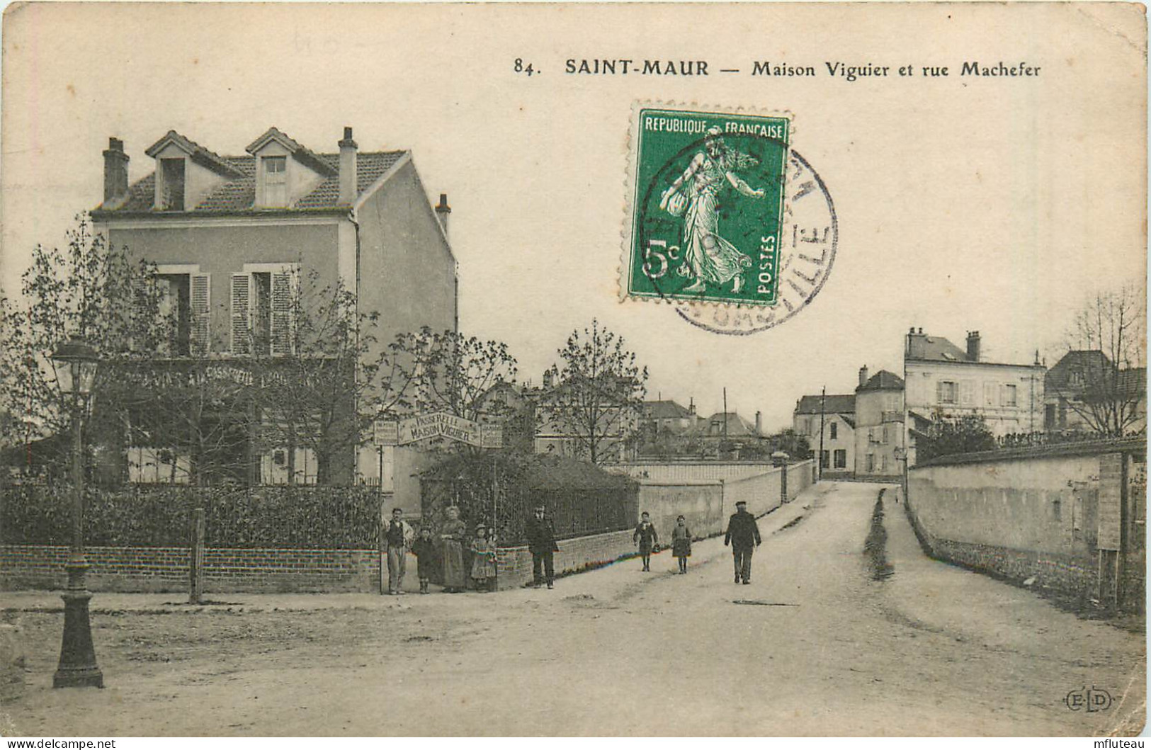 94* ST MAUR   Maison Viguier Et Rue Machefer    RL29,0675 - Saint Maur Des Fosses