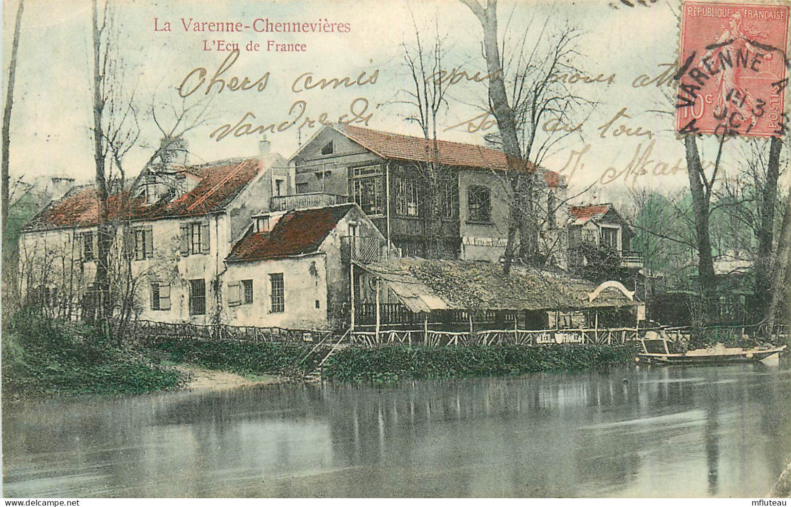 94* LA VARENNE  CHENNEVIERES   L Ecu De France  RL29,1065 - Chennevieres Sur Marne