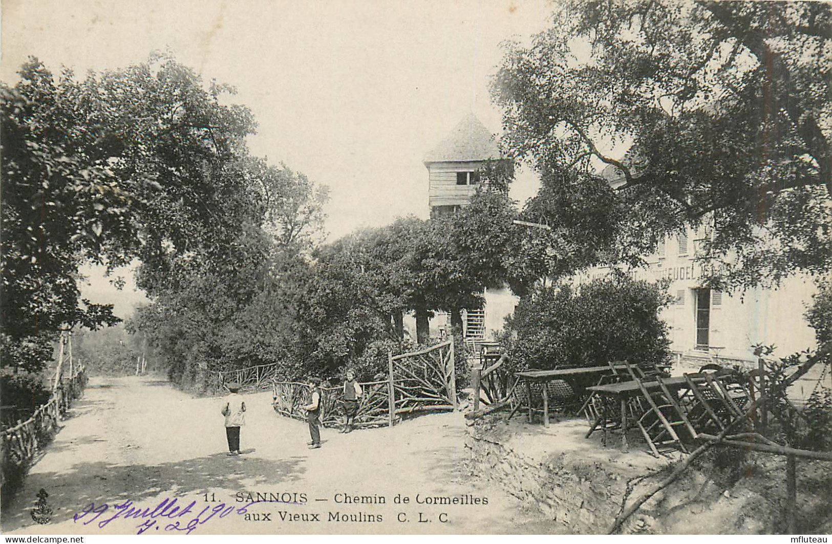 95* SANNOIS  Chemin De Cormeilles Au Vieux Moulin      RL29,1630 - Sannois