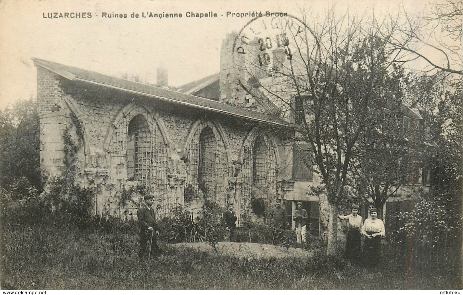 95* LUZARCHES  Ruines Ancienne Chapelle     RL29,1619 - Luzarches