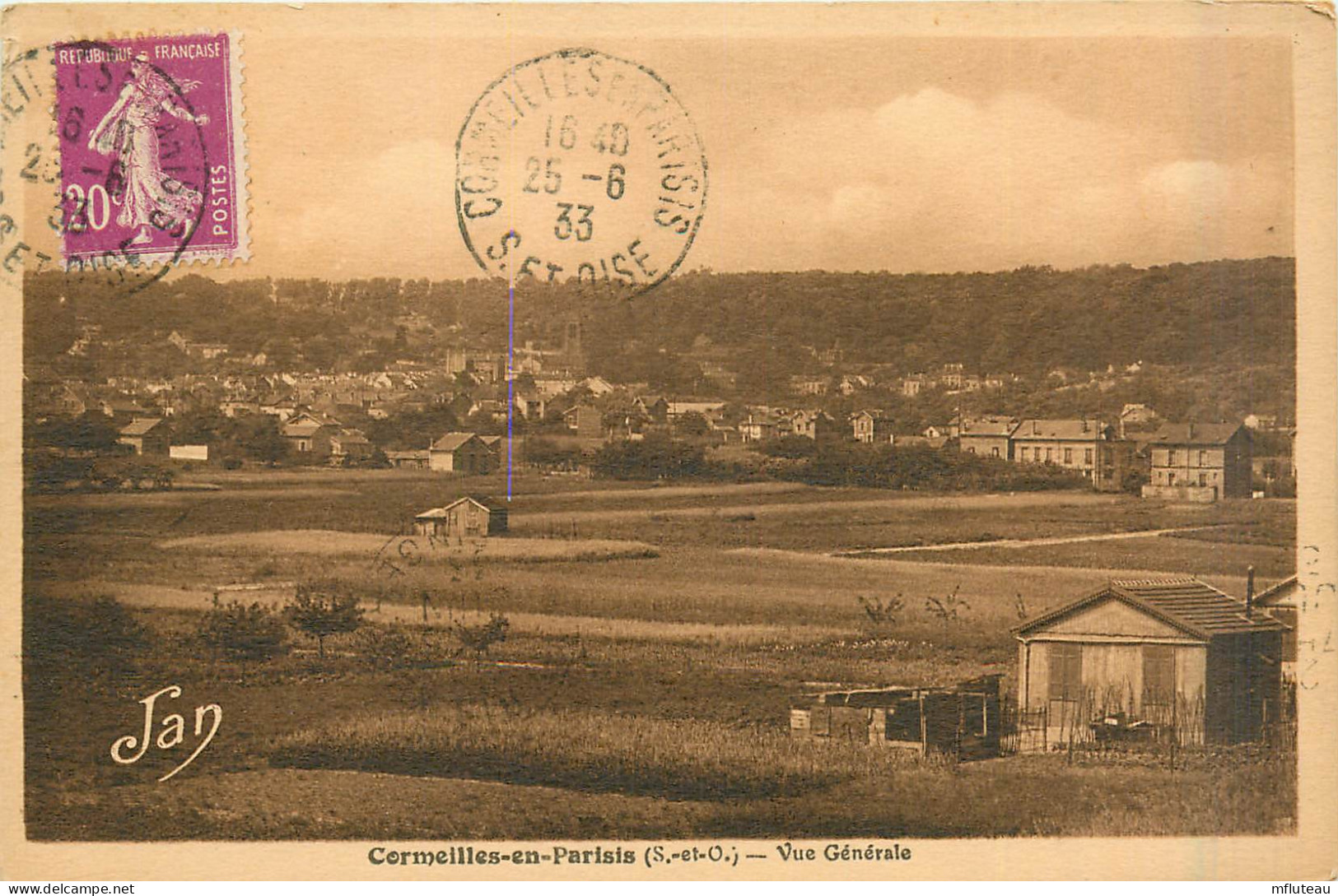 95* CORMEILLES EN PARISIS   Vue Generale     RL29,1606 - Cormeilles En Parisis