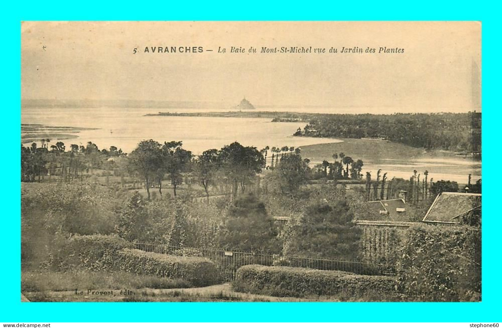 A893 / 015 50 - AVRANCHES Baie Du Mont Saint Michel Vue Du Jardin Des Plantes - Avranches
