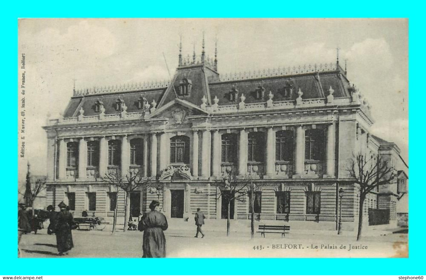 A886 / 017 90 - BELFORT Palais De Justice - Autres & Non Classés