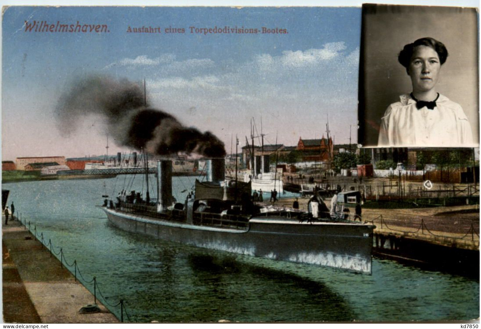 Wilhelmshaven - Ausfahrt Eines Torpedodivisions Bootes - Wilhelmshaven