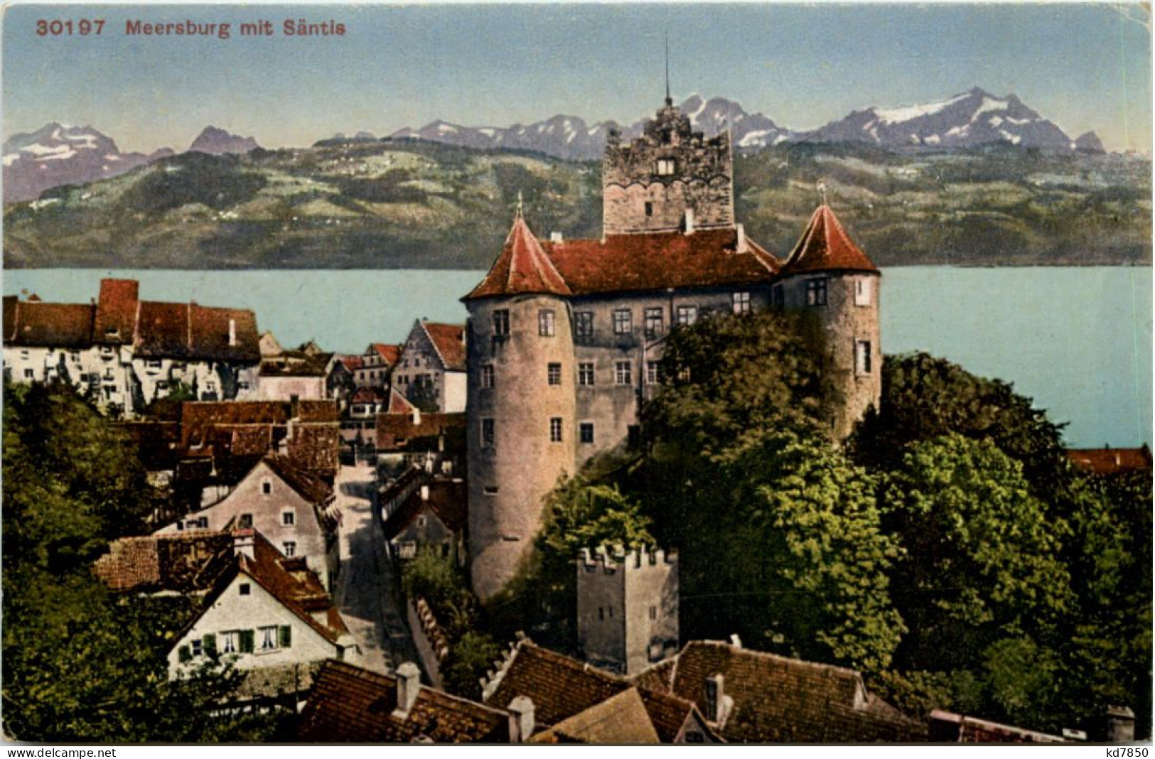 Meersburg, Mit Säntis - Meersburg