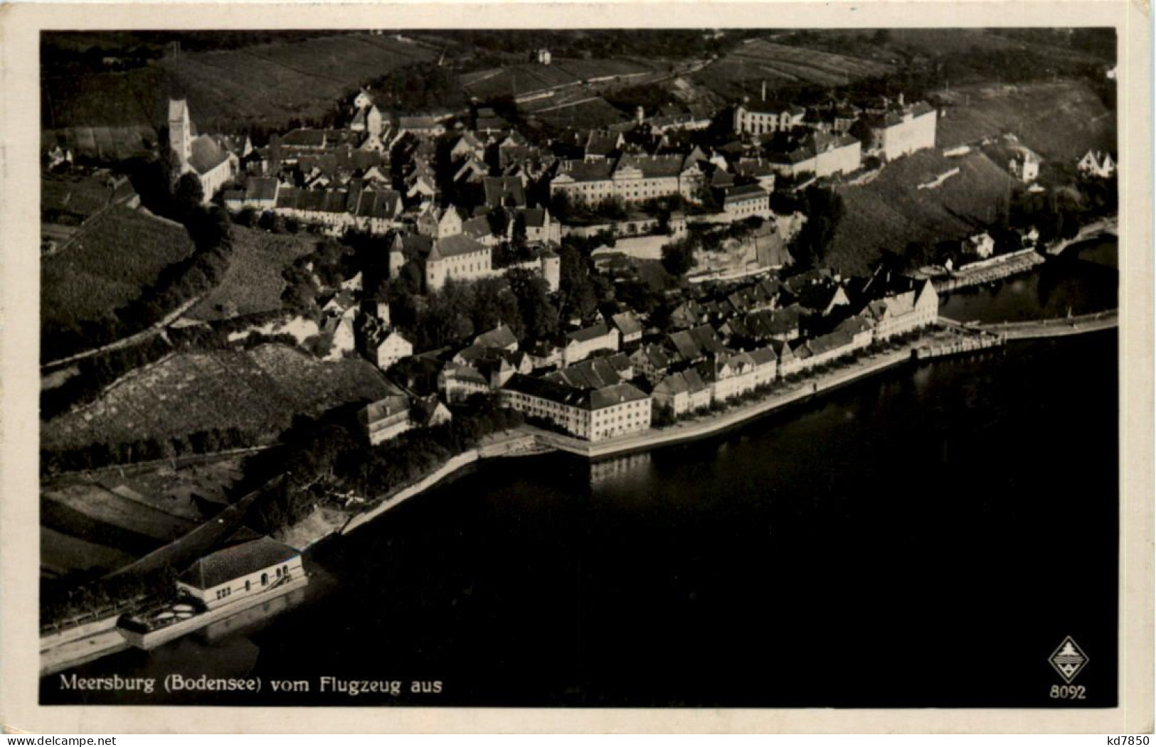 Meersburg, Vom Flugzeug Aus - Meersburg