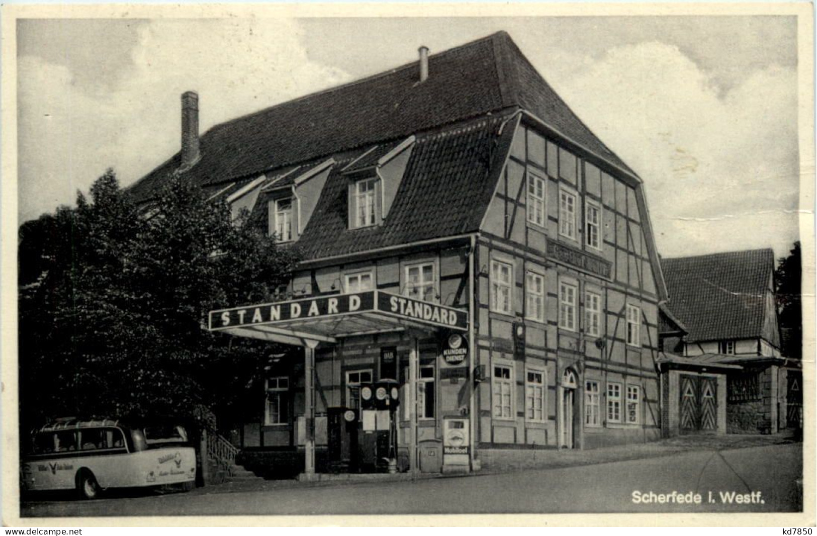 Scherfede I. Westfalen - Tankstelle - Warburg - Hoexter