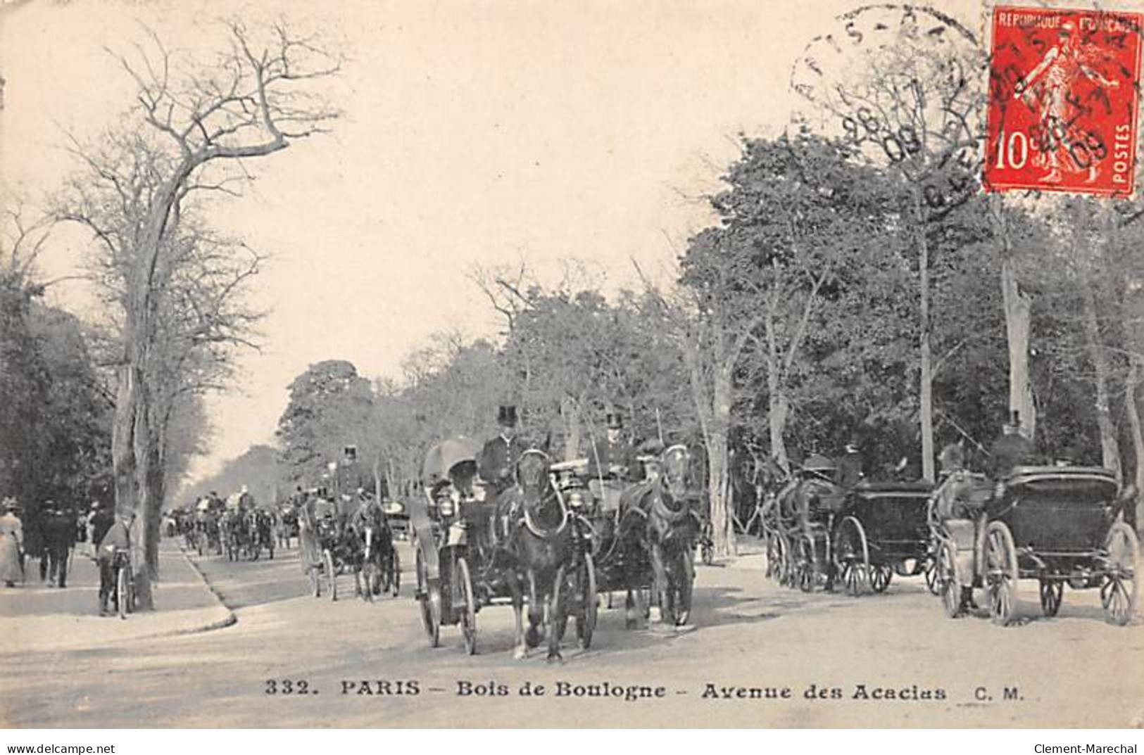 PARIS - Bois De Boulogne - Avenue Des Acacias - Très Bon état - Arrondissement: 16