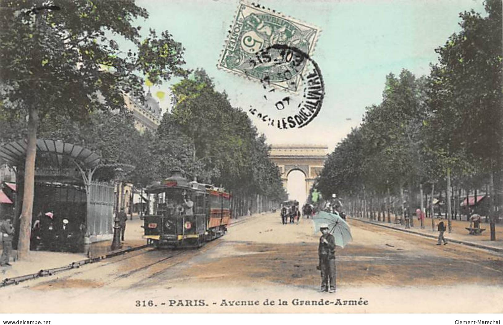 PARIS - Avenue De La Grande Armée - Très Bon état - Arrondissement: 16