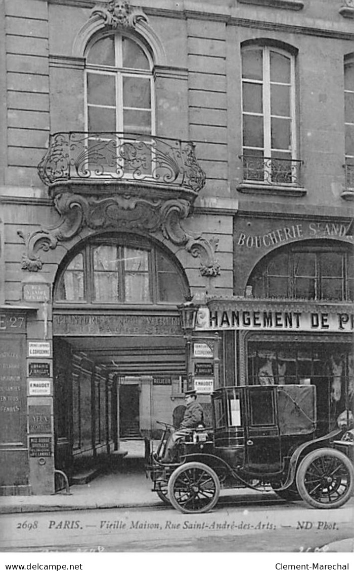 PARIS - Vieille Maison, Rue Saint André Des Arts - Très Bon état - Distretto: 06