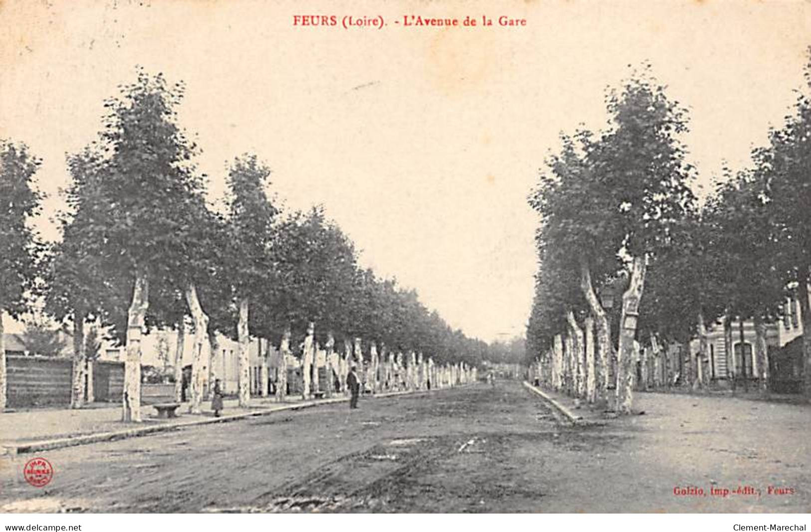 FEURS - L'Avenue De La Gare - Très Bon état - Feurs