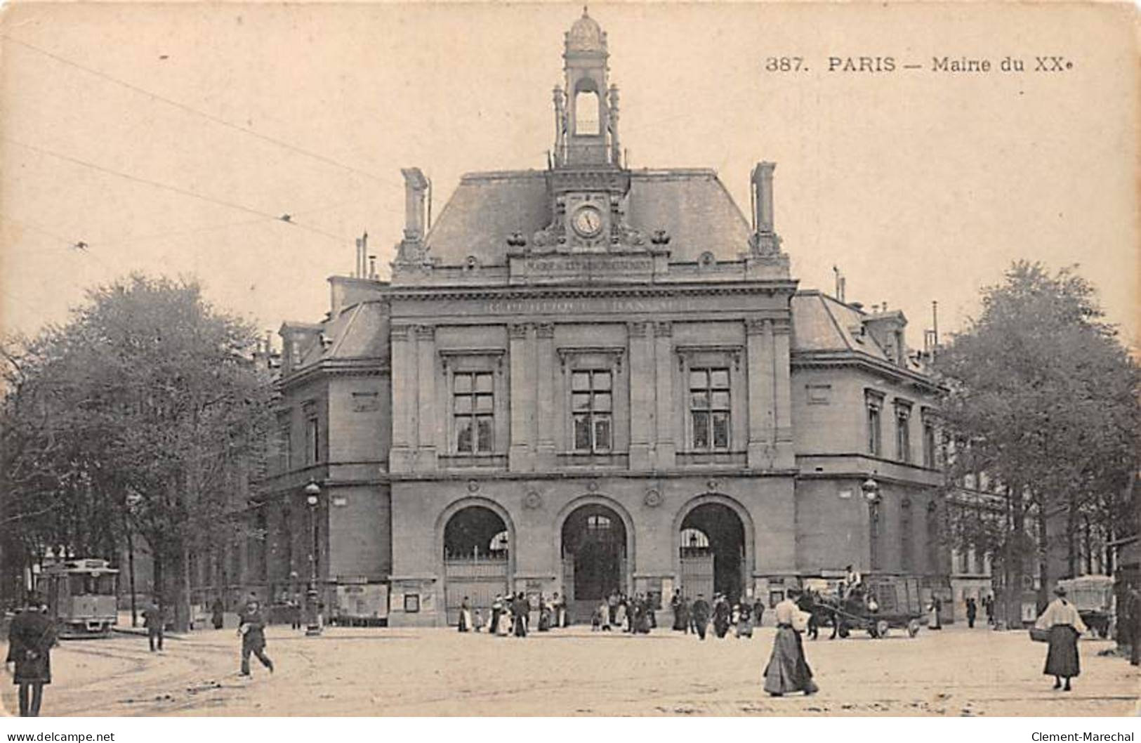 PARIS - Mairie Du XXe - Très Bon état - Distrito: 20