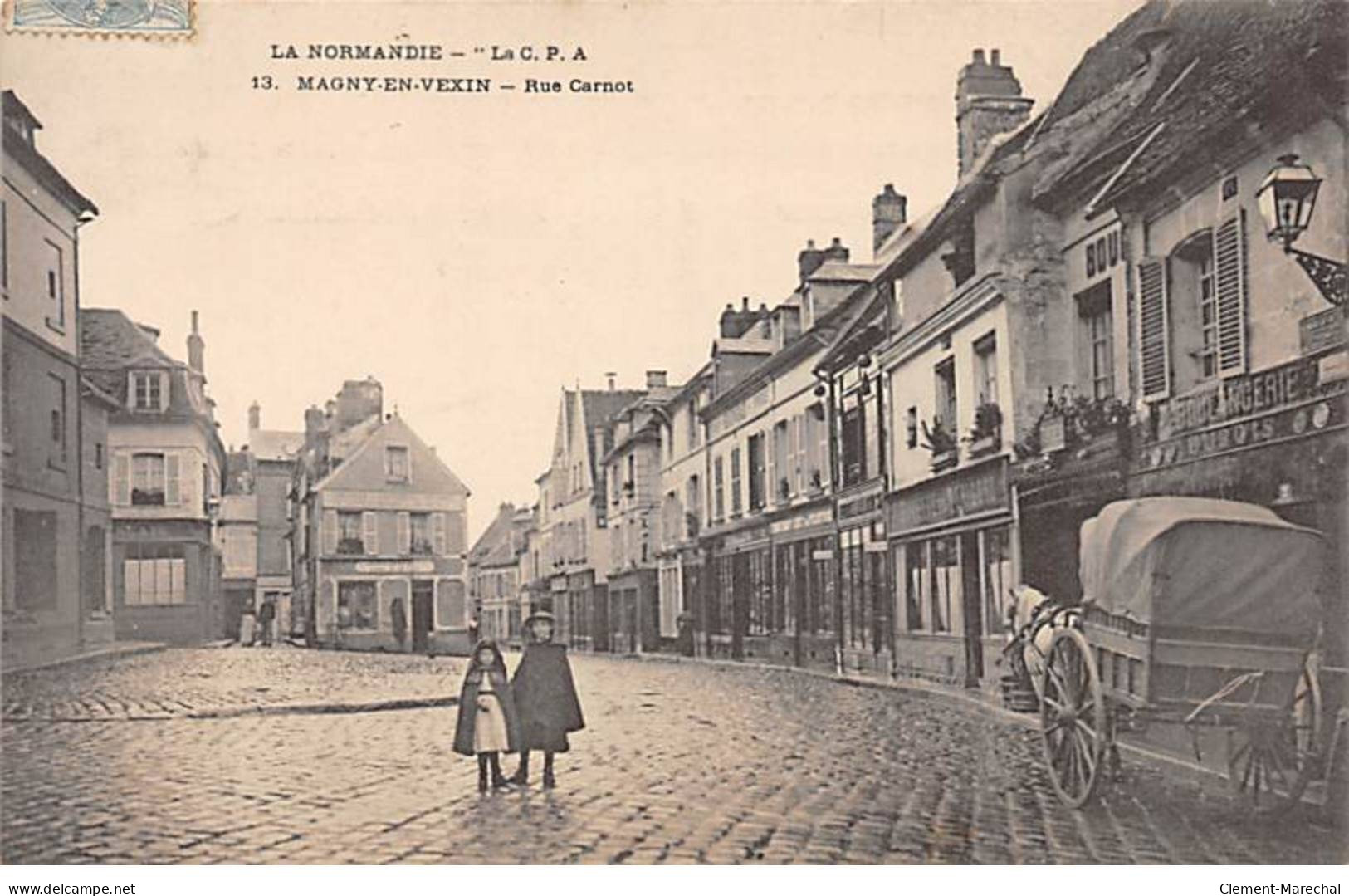 MAGNY EN VEXIN - Rue Carnot - Très Bon état - Magny En Vexin