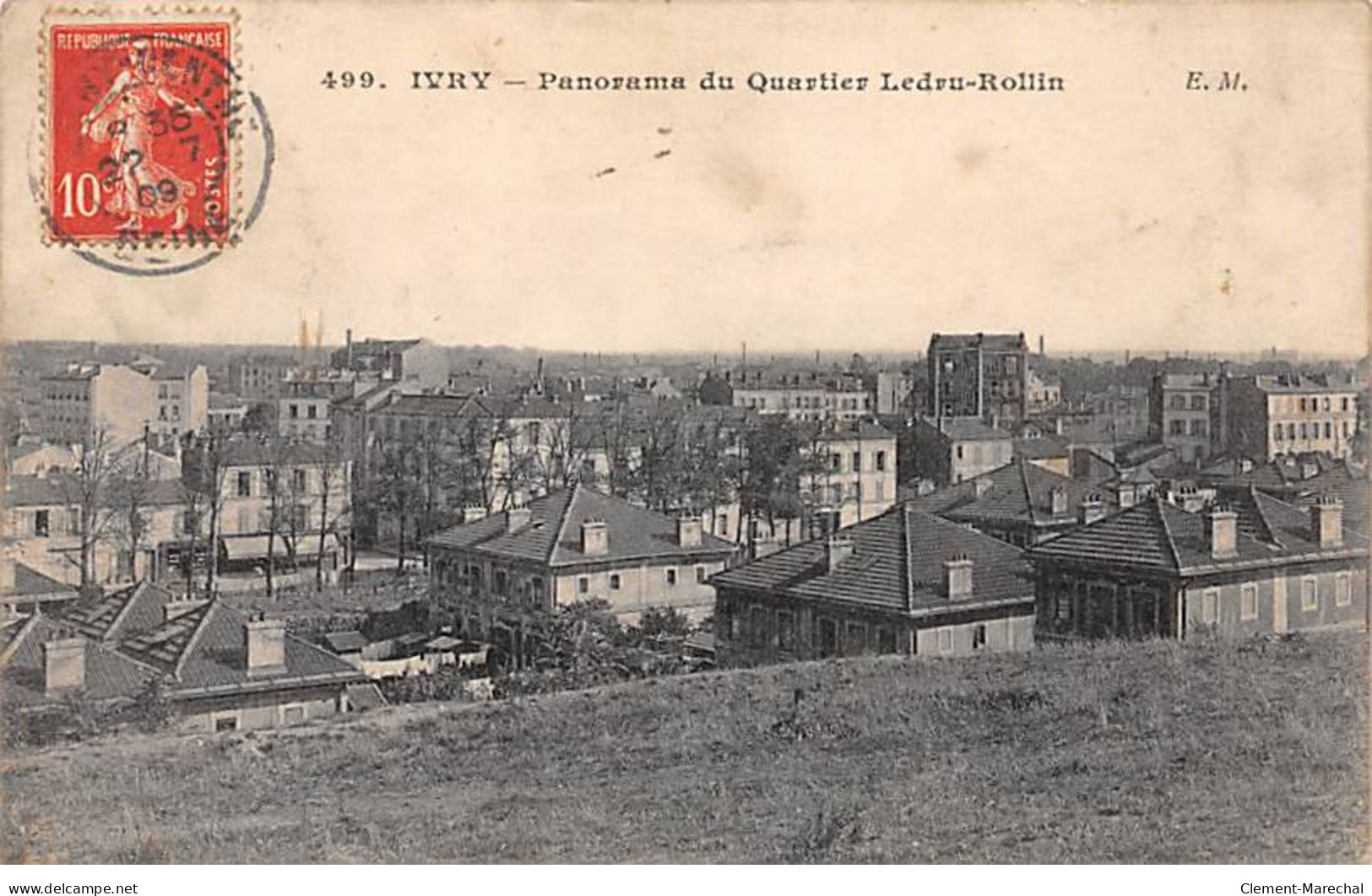 IVRY - Panorama Du Quartier Ledru Rollin - Très Bon état - Ivry Sur Seine