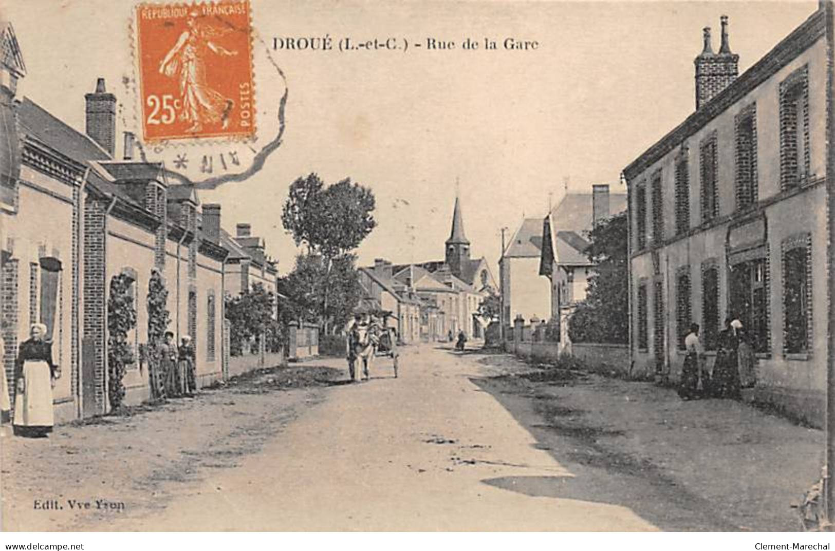 DROUE - Rue De La Gare - Très Bon état - Droue