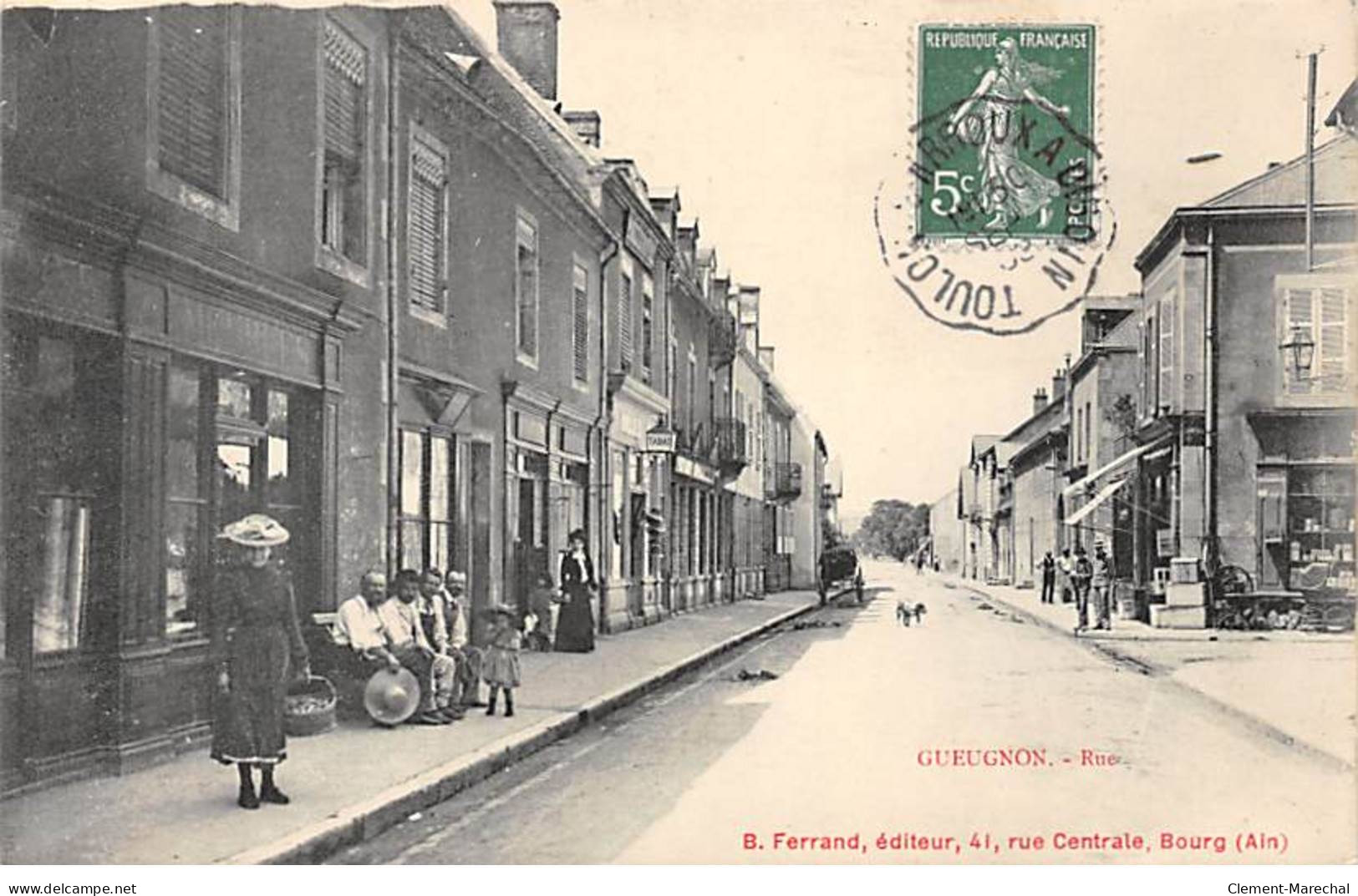 GUEUGNON - Rue - Très Bon état - Gueugnon