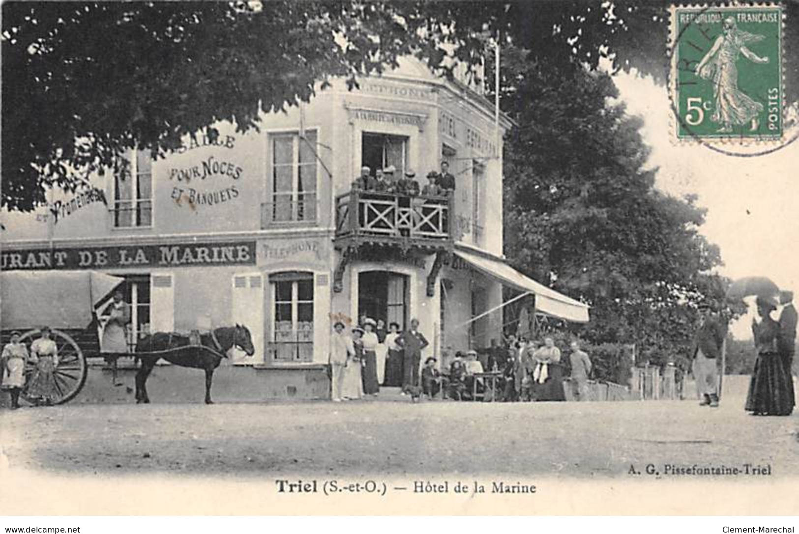 TRIEL - Hôtel De La Marine - Très Bon état - Triel Sur Seine