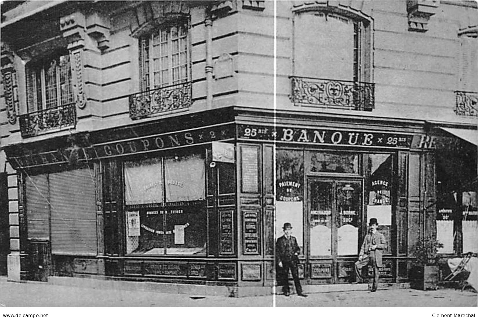 PARIS - Angle Rue Abel Et 25bis Boulevard Diderot - Banque - état - Distrito: 17