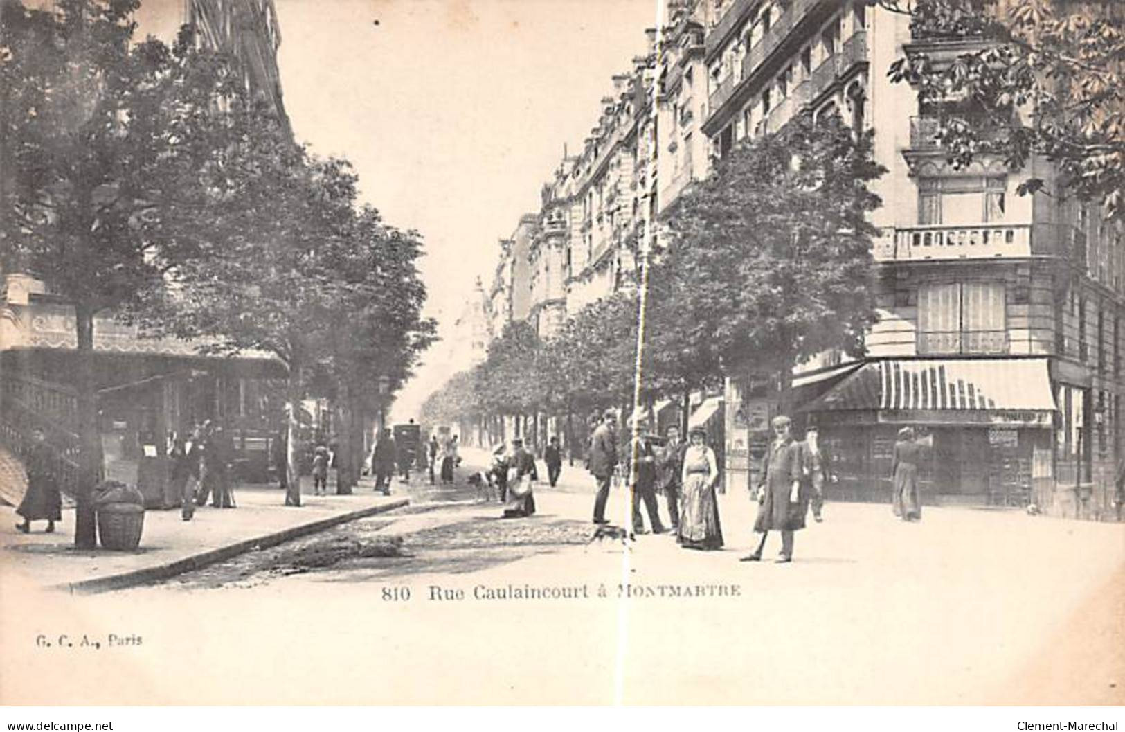 PARIS - Rue Caulaincourt à Montmartre - Très Bon état - Distrito: 18